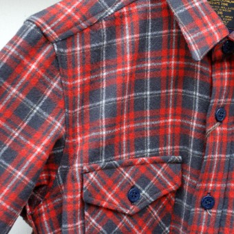 WOOL PLAID CPO SH