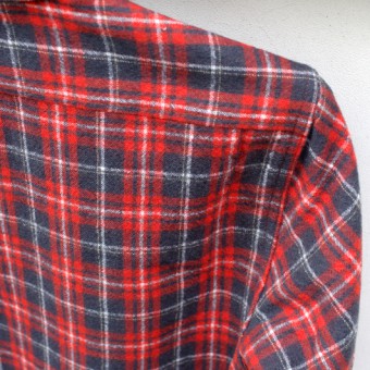 WOOL PLAID CPO SH