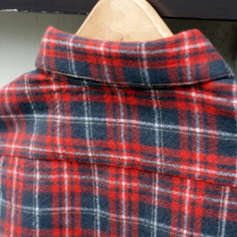 WOOL PLAID CPO SH