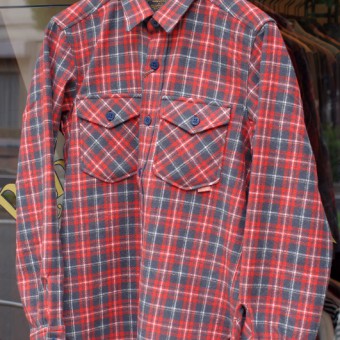 WOOL PLAID CPO SH