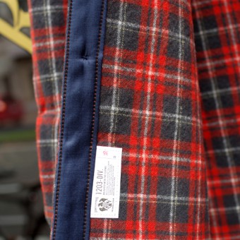 WOOL PLAID CPO SH