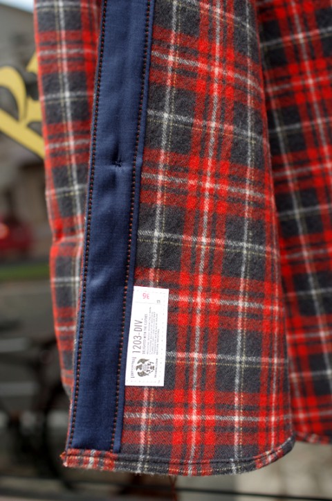 WOOL PLAID CPO SH