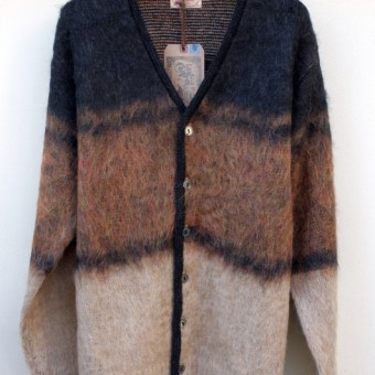 KID MOHAIR KNIT CARDIGAN