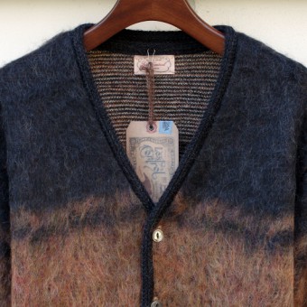 KID MOHAIR KNIT CARDIGAN