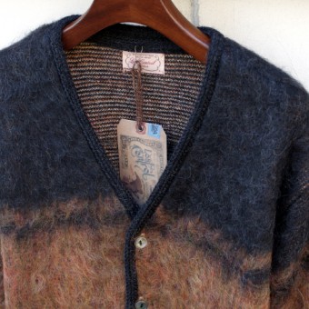 KID MOHAIR KNIT CARDIGAN