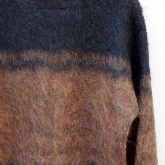 KID MOHAIR KNIT CARDIGAN