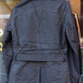 AD-WX-03 OILED  DOUBLE-BREASTED MC COAT