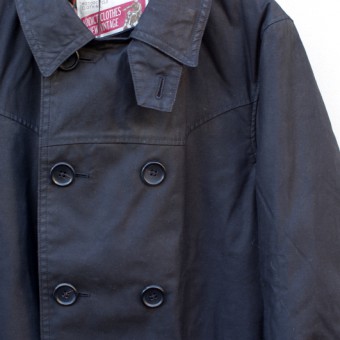 AD-WX-03 OILED  DOUBLE-BREASTED MC COAT