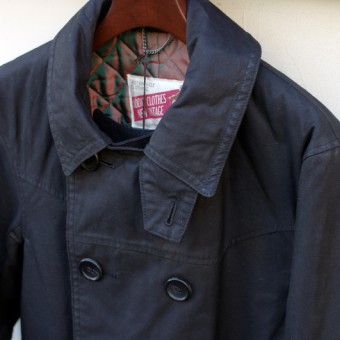 AD-WX-03 OILED  DOUBLE-BREASTED MC COAT