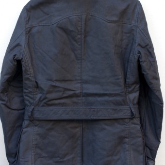 AD-WX-03 OILED  DOUBLE-BREASTED MC COAT