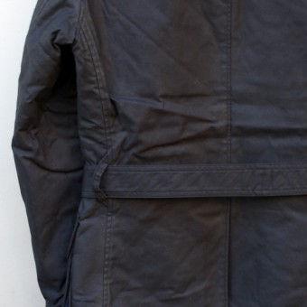 AD-WX-03 OILED  DOUBLE-BREASTED MC COAT