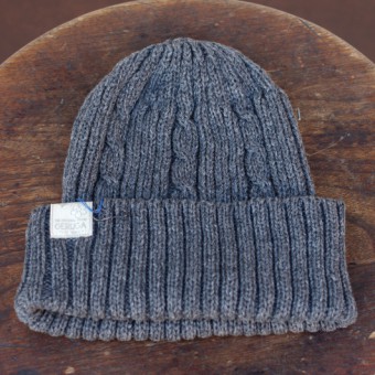 CABLE KNIT CAP [WOOL]