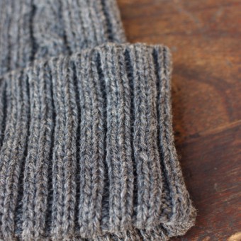 CABLE KNIT CAP [WOOL]