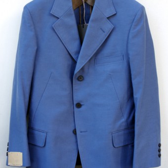 WIDE RAPEL SINGLE BREASTED JACKET