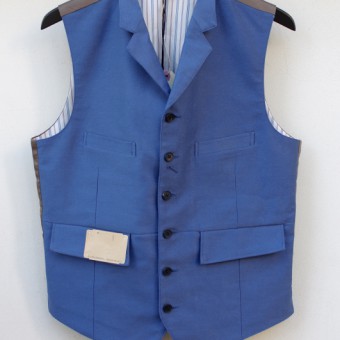 NOTCHED RAPEL WAIST COAT