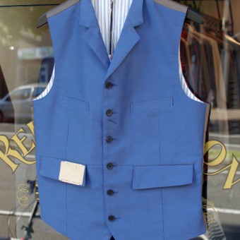 NOTCHED RAPEL WAIST COAT