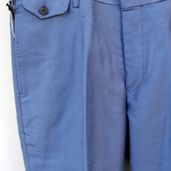 PLEATED SIDE BUCKLE TROUSER