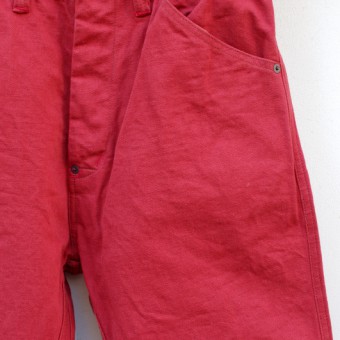 BACK PATCH PANTS [COLOR DENIM]