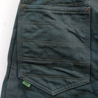 BACK PATCH PANTS [COLOR DENIM]