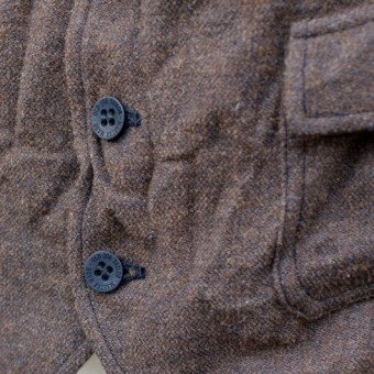 LINEN TWEED SACK VEST