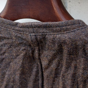 LINEN TWEED SACK VEST