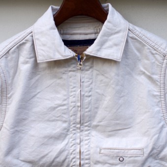 BLANKET LINING JKT [WHITE DENIM]