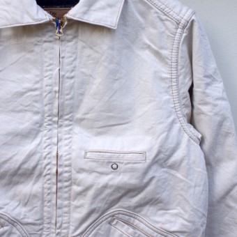 BLANKET LINING JKT [WHITE DENIM]