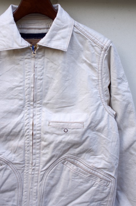 BLANKET LINING JKT [WHITE DENIM]