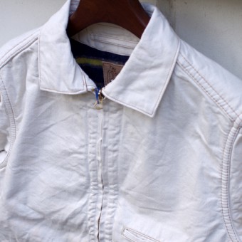 BLANKET LINING JKT [WHITE DENIM]