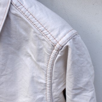 BLANKET LINING JKT [WHITE DENIM]