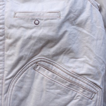 BLANKET LINING JKT [WHITE DENIM]