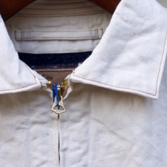 BLANKET LINING JKT [WHITE DENIM]