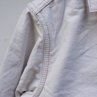 BLANKET LINING JKT [WHITE DENIM]