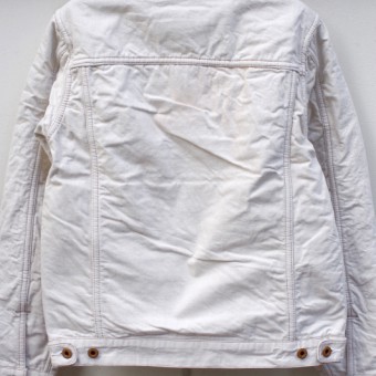 BLANKET LINING JKT [WHITE DENIM]