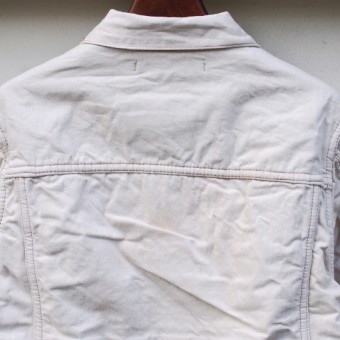 BLANKET LINING JKT [WHITE DENIM]