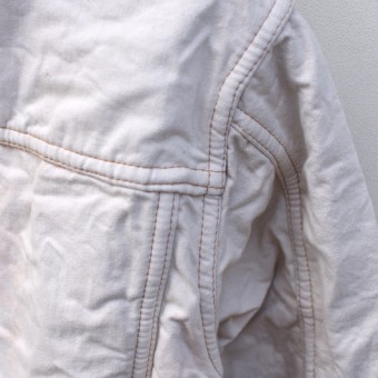 BLANKET LINING JKT [WHITE DENIM]