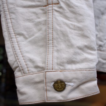 BLANKET LINING JKT [WHITE DENIM]