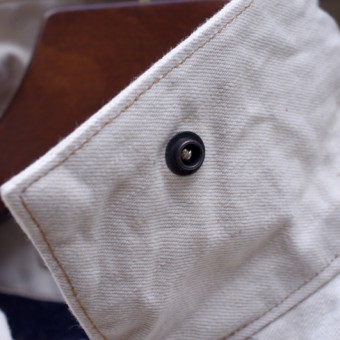 BLANKET LINING JKT [WHITE DENIM]