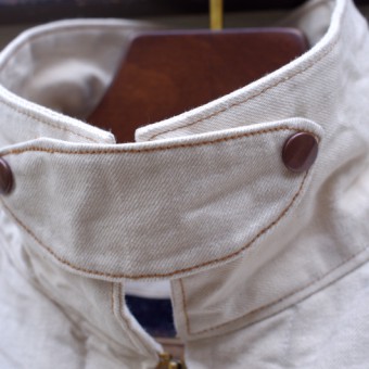 BLANKET LINING JKT [WHITE DENIM]