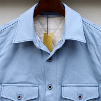 QUILTING OUTER SHIRTS [DENIM]