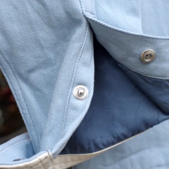 QUILTING OUTER SHIRTS [DENIM]