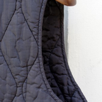 FADED NYLON QUILTING VEST