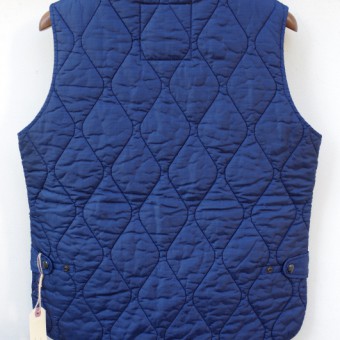 FADED NYLON QUILTING VEST