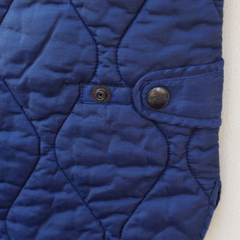 FADED NYLON QUILTING VEST