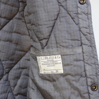 FADED NYLON QUILTING VEST