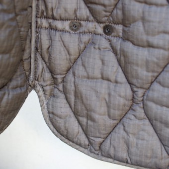 FADED NYLON QUILTING VEST