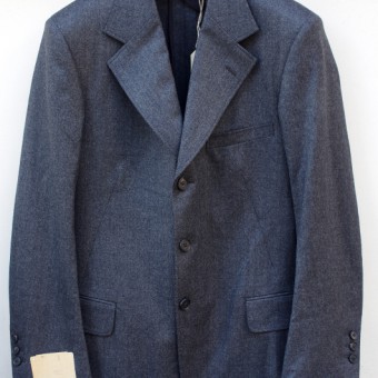 WIDE RAPEL SINGLE BREASTED JACKET