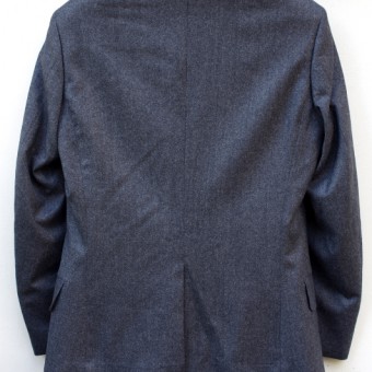 WIDE RAPEL SINGLE BREASTED JACKET