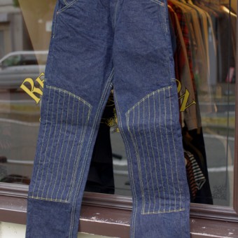 PADDED DENIM PANTS [15oz]