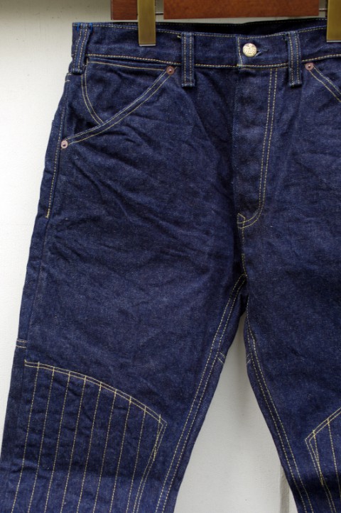 PADDED DENIM PANTS [15oz]